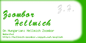 zsombor hellmich business card